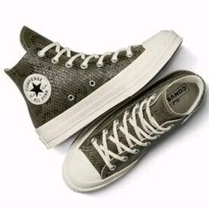 Converse Chuck 70 Reptile Hi. Grey/Egret.‎ Unisex 6 Men/8  Women New In Box